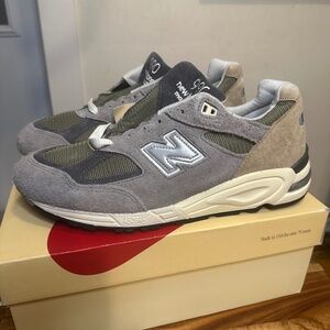 New Balance 990v2 MiUSA Teddy Santis 'Marblehead Incense' Men's US Size 12